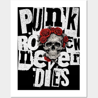 Punk Rock Never Dies Posters and Art